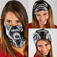 Remember Samoa Black Saturday Neck Gaiter Samoa Mo Samoa - Polynesian Pride