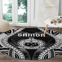 Remember Samoa Black Saturday Round Carpet Samoa Mo Samoa - Polynesian Pride