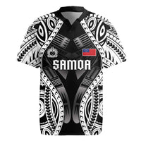 Personalised Remember Samoa Black Saturday Rugby Jersey Samoa Mo Samoa LT05 Black - Polynesian Pride
