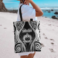 Remember Samoa Black Saturday Tote Bag Samoa Mo Samoa - Polynesian Pride