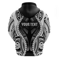 Personalised Remember Samoa Black Saturday Zip Hoodie Samoa Mo Samoa - Polynesian Pride