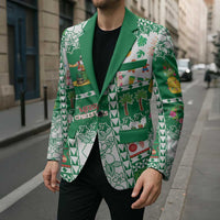 Norfolk Island Christmas Blazer Festive Beach Vibes - Polynesian Pride