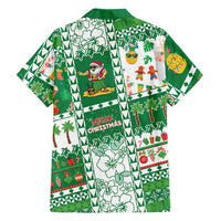 Norfolk Island Christmas Family Matching Mermaid Dress and Hawaiian Shirt Festive Beach Vibes LT05 - Polynesian Pride