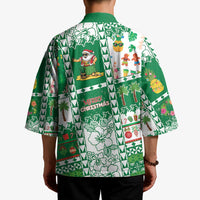 Norfolk Island Christmas Kimono Festive Beach Vibes - Polynesian Pride
