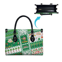 Norfolk Island Christmas Leather Bag Festive Beach Vibes - Polynesian Pride