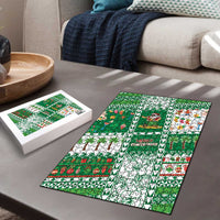 Norfolk Island Christmas Puzzle Festive Beach Vibes - Polynesian Pride