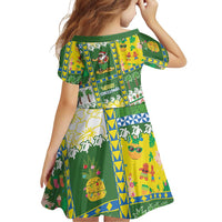 Pitcairn Islands Christmas Family Matching Off Shoulder Maxi Dress and Hawaiian Shirt Festive Beach Vibes LT05 - Polynesian Pride