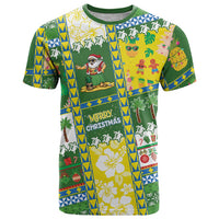 Pitcairn Islands Christmas T Shirt Festive Beach Vibes - Polynesian Pride