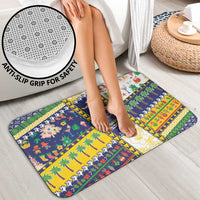 Tokelau Christmas Bathroom Set Festive Beach Vibes - Polynesian Pride