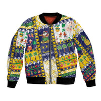 Tokelau Christmas Bomber Jacket Festive Beach Vibes - Polynesian Pride