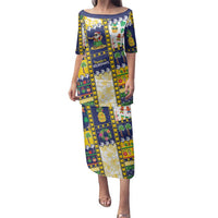 Tokelau Christmas Family Matching Puletasi and Hawaiian Shirt Festive Beach Vibes - Polynesian Pride