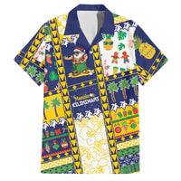 Tokelau Christmas Family Matching Summer Maxi Dress and Hawaiian Shirt Festive Beach Vibes - Polynesian Pride