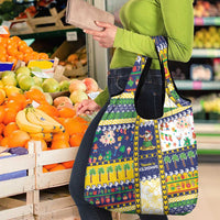 Tokelau Christmas Grocery Bag Festive Beach Vibes - Polynesian Pride
