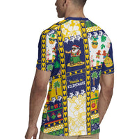 Tokelau Christmas Rugby Jersey Festive Beach Vibes - Polynesian Pride