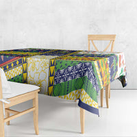 Tokelau Christmas Tablecloth Festive Beach Vibes - Polynesian Pride