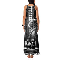 Hawaiian Ikaika Warrior Family Matching Tank Maxi Dress and Hawaiian Shirt Tribal Pattern LT05 - Polynesian Pride