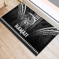 Hawaiian Ikaika Warrior Rubber Doormat Tribal Pattern LT05 - Polynesian Pride