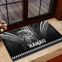 Hawaiian Ikaika Warrior Rubber Doormat Tribal Pattern LT05 - Polynesian Pride