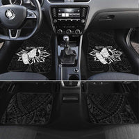 Philippines Tribal Car Mats King Lapu Lapu Black Version