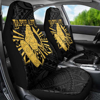 Philippines Tribal Car Seat Cover King Lapu Lapu Gold Version