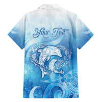 Mother's Love Is Deeper Than Ocean Family Matching Tank Maxi Dress and Hawaiian Shirt Polynesian Style