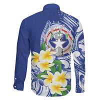Northern Mariana Islands Family Matching Puletasi and Hawaiian Shirt Polynesian Pattern With Frangipani LT05 - Polynesian Pride