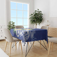 Northern Mariana Islands Tablecloth Polynesian Pattern With Frangipani LT05 - Polynesian Pride