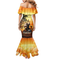 Hawaii Memorial Day Family Matching Mermaid Dress and Hawaiian Shirt Remember Their Sacrifice LT05 - Polynesian Pride