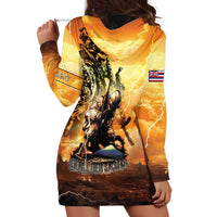 Hawaii Memorial Day Hoodie Dress Remember Their Sacrifice
