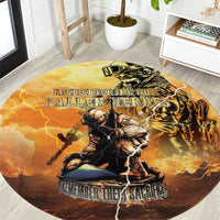 Hawaii Memorial Day Round Carpet Remember Their Sacrifice