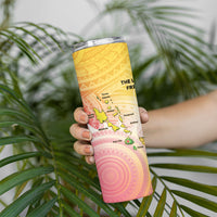 Vanuatu Independence Day Skinny Tumbler The Untouched Paradise