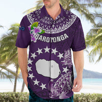 Cook Islands Rarotonga Hawaiian Shirt Coat Of Arms Plumeria Polynesian Turtle LT05 - Polynesian Pride