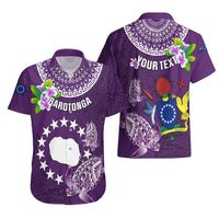 Personalized Cook Islands Rarotonga Hawaiian Shirt Coat Of Arms Plumeria Polynesian Turtle LT05 - Polynesian Pride