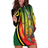 Vanuatu Constitution Day Hoodie Dress Long Live Vanuatu - Polynesian Pride