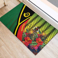 Vanuatu Constitution Day Rubber Doormat Long Live Vanuatu - Polynesian Pride