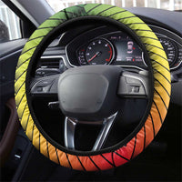 Vanuatu Constitution Day Steering Wheel Cover Long Live Vanuatu - Polynesian Pride