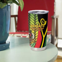 Vanuatu Constitution Day Tumbler Cup Long Live Vanuatu - Polynesian Pride