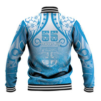 Fiji Day Baseball Jacket 55th Anniversary Forever Fiji - Polynesian Pride