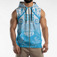 Fiji Day Sleeveless Zip Hoodie 55th Anniversary Forever Fiji - Polynesian Pride
