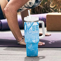 Fiji Day Tumbler With Handle 55th Anniversary Forever Fiji LT05 - Polynesian Pride