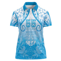 Fiji Day Women Polo Shirt 55th Anniversary Forever Fiji - Polynesian Pride