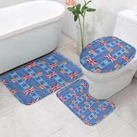 Fiji Masi Tapa Bathroom Set Coat Of Arms - Polynesian Pride
