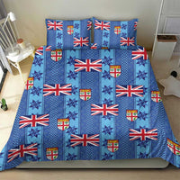 Fiji Masi Tapa Bedding Set Coat Of Arms - Polynesian Pride