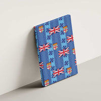 Fiji Masi Tapa Canvas Wall Art Coat Of Arms - Polynesian Pride