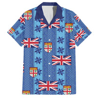 Fiji Masi Tapa Family Matching Off The Shoulder Long Sleeve Dress and Hawaiian Shirt Coat Of Arms - Polynesian Pride