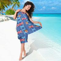 Fiji Masi Tapa Sarong Coat Of Arms - Polynesian Pride