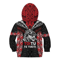 Aotearoa Mana Maori Kid Hoodie Toitu Te Tiriti