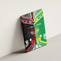 Cook Islands And Aotearoa Canvas Wall Art Together For Te Tiriti O Waitangi