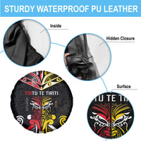 Niue And Aotearoa Spare Tire Cover Together For Te Tiriti O Waitangi