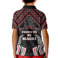 Aotearoa Kid Polo Shirt Proud To Be Maori LT05 - Polynesian Pride